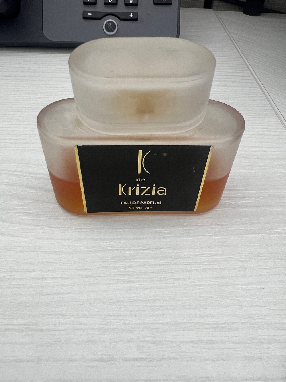 K de Krizia Eau - Amber Bottle
